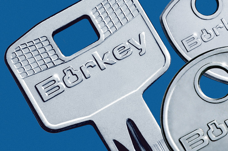 Schlüsselrohling Börkey 1433 Kunststoffkopf für Isuzu Profil A Serie 8001 -  9400 kaufen bei